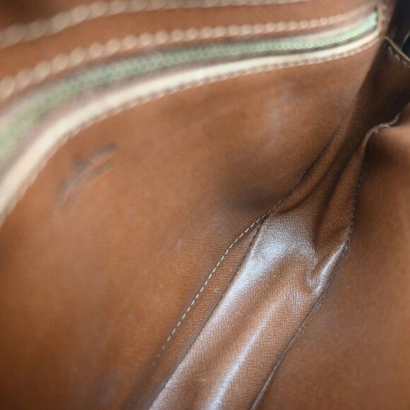 LOUIS VUITTON Jeune Fille MM Shoulder Bag Monogram Leather Brown M51226 37EF535 - Picture 12 of 16